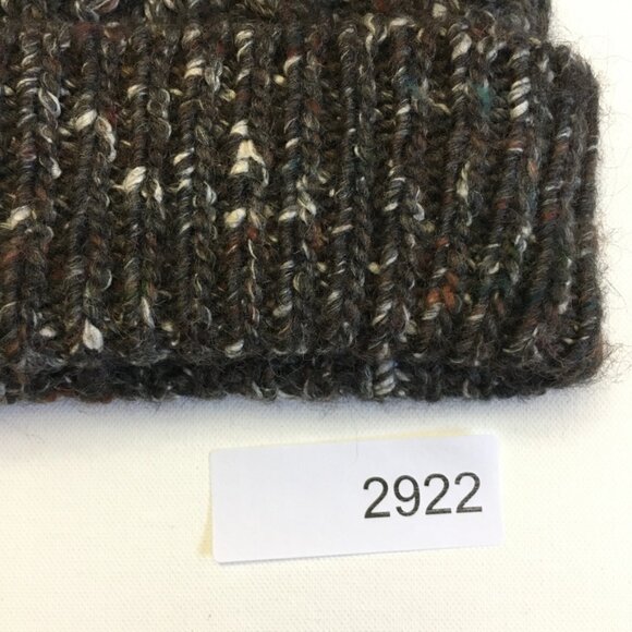 INTERMIX Italian Yan Womens Beanie Brown Multi-Color Wool Silk Blend One Size - Picture 12 of 12